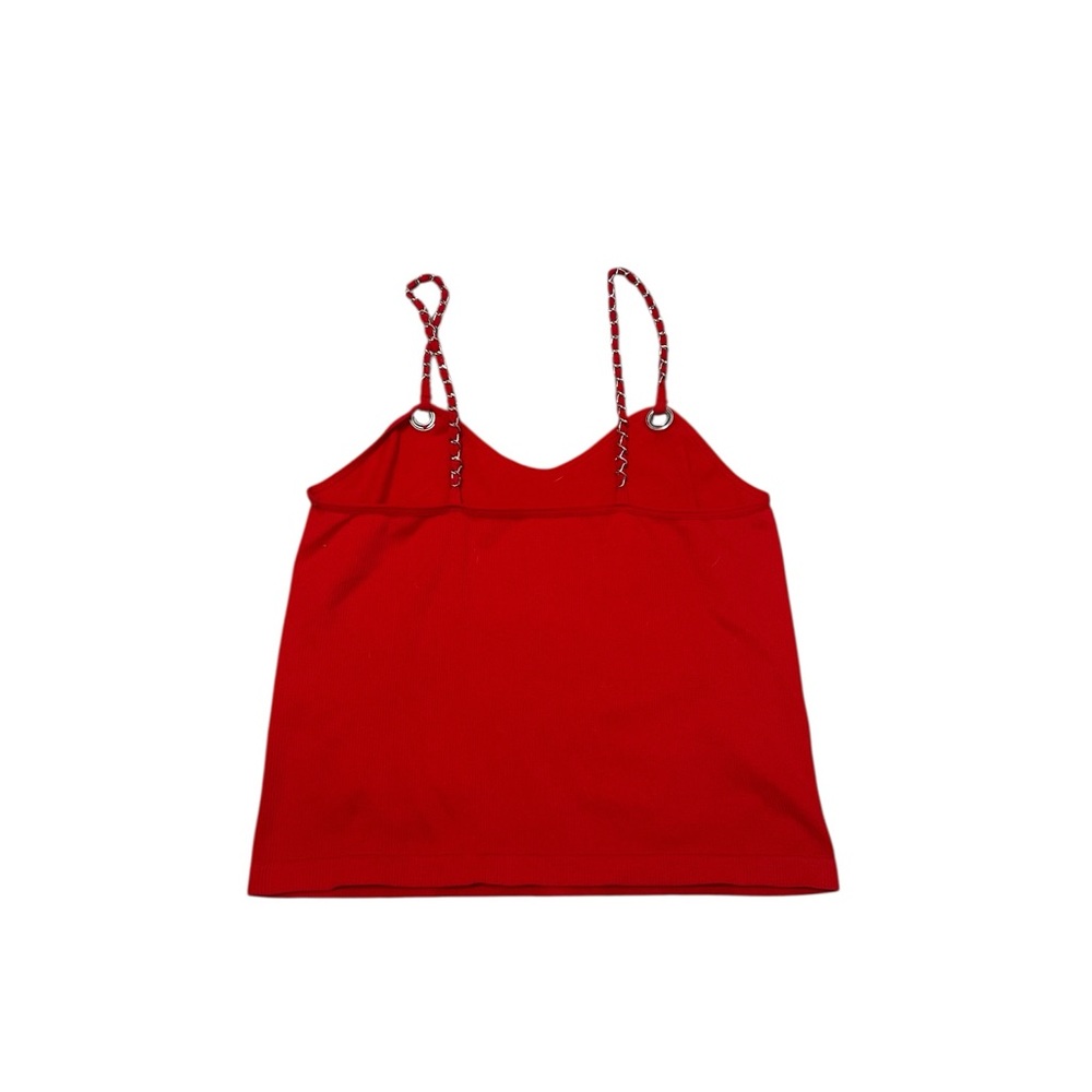 Red w gold chain  Camisole Top